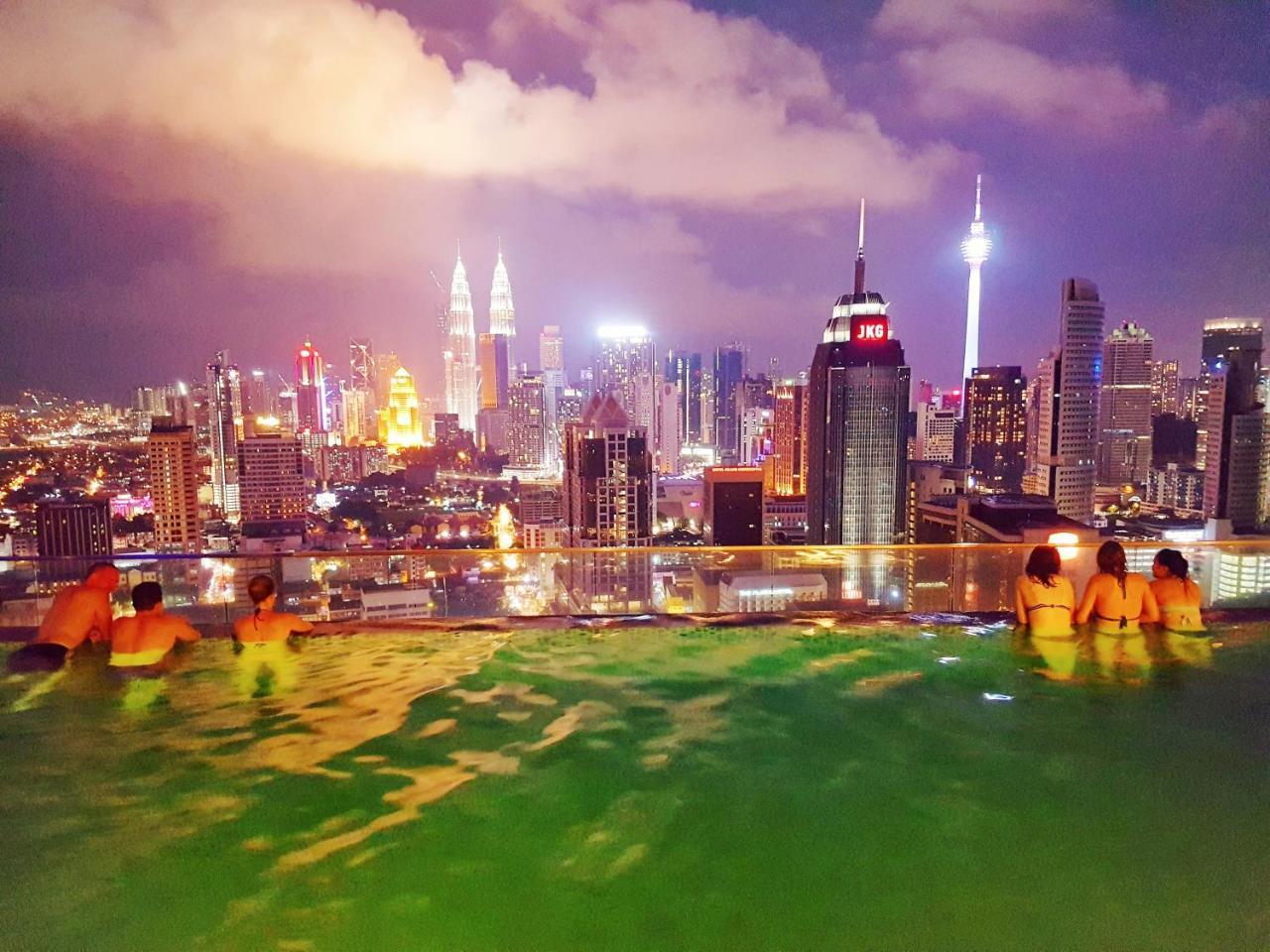 Tuxedo Kl No.1 Rooftop Pool W Skyscraper Views Hotel Kuala Lumpur Zewnętrze zdjęcie