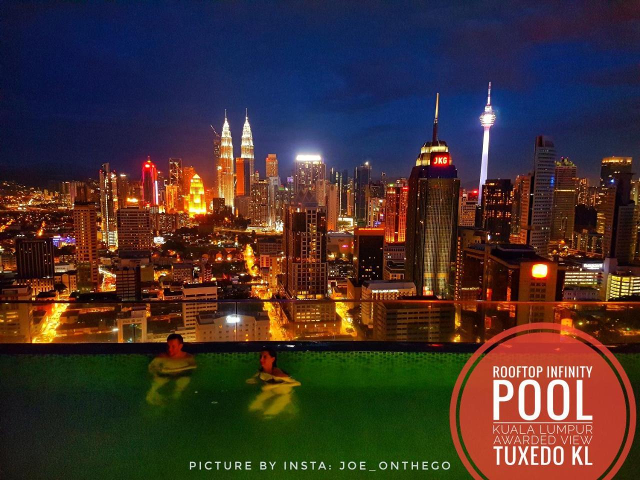 Tuxedo Kl No.1 Rooftop Pool W Skyscraper Views Hotel Kuala Lumpur Zewnętrze zdjęcie