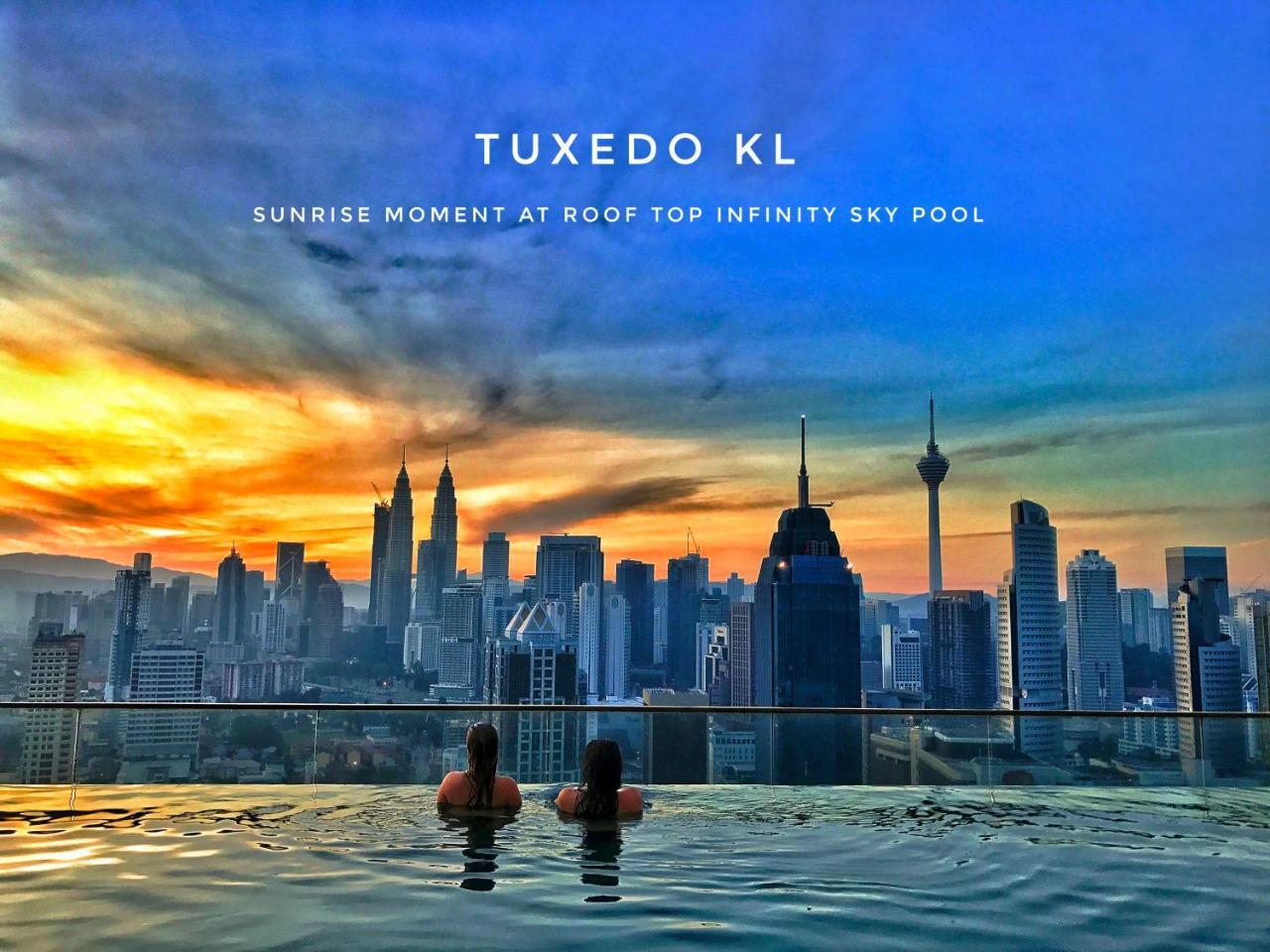 Tuxedo Kl No.1 Rooftop Pool W Skyscraper Views Hotel Kuala Lumpur Zewnętrze zdjęcie